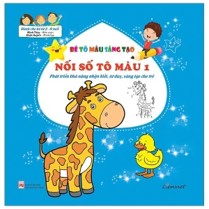 Bé tô màu sáng tạo - Nối số tô màu 1